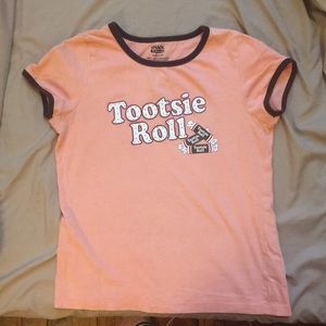 Tootsie roll graphic t shirt
